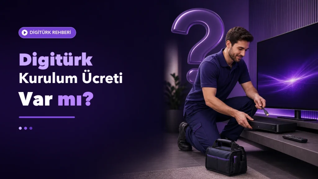Digiturk yeni üyelik kurulumu ve montaj işlemlerinde digiturk kurulum ücreti hakkında merak edilen detaylar.