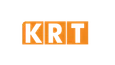 KRT TV kanal logosu turuncu kutucuk içerisinde beyaz harflerle
